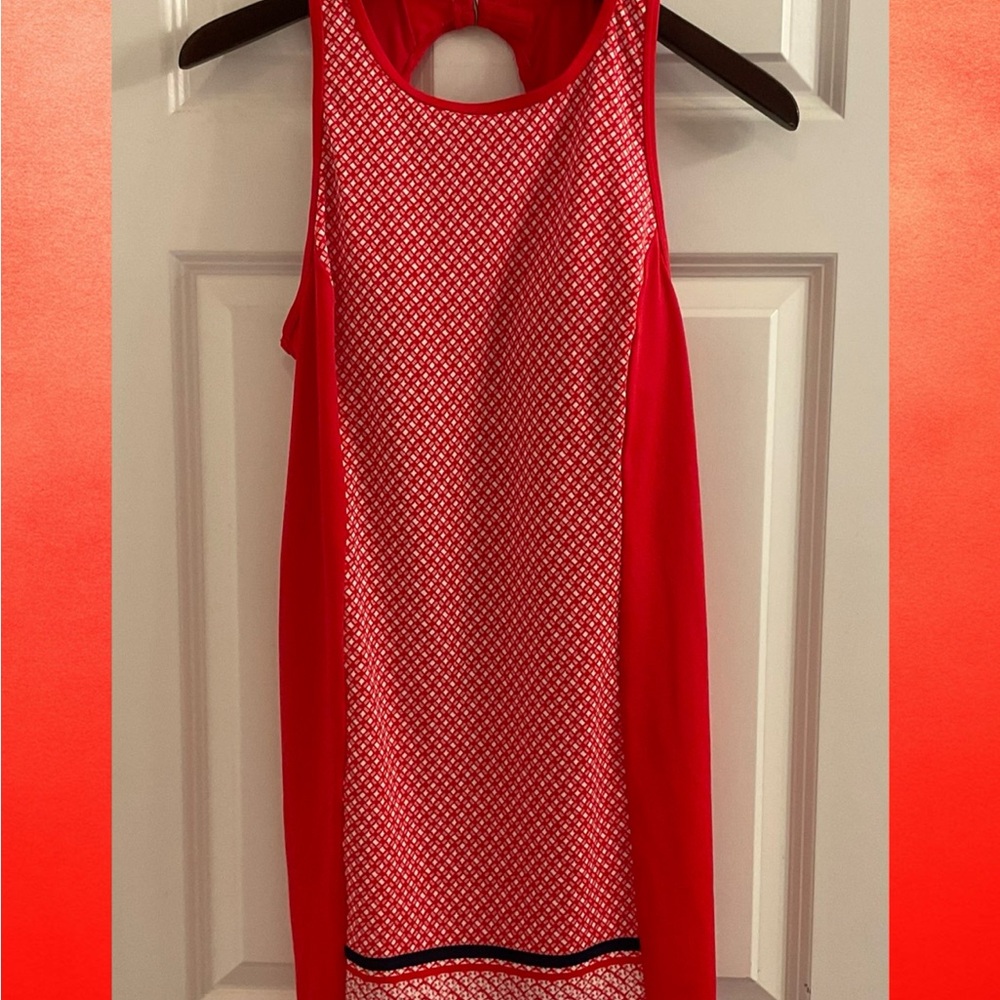 Tropical Escape Open Back Swim Cover Up - NWT - Size 8